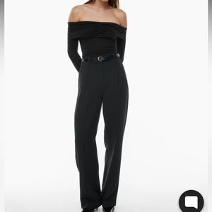 Aritzia High Waisted Wide Legged Wilfred Trouser